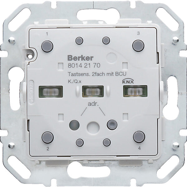 Hager/Berk Tastsensor-Modul 2f. m.BCU KNX 80142170